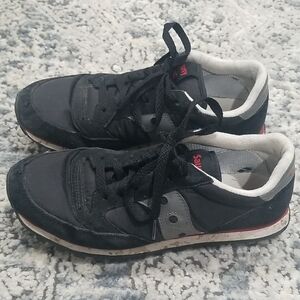 Saucony Black and Gray Sneakers